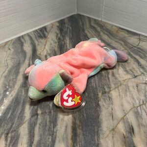 1998 Sammy The Polar Bear Ty Beanie Baby Plush Collectible Vintage Y2K 90s